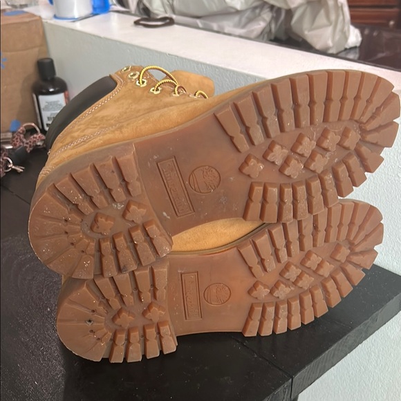 Timberland Men's Tan Leather Boots - Picture 7 of 8